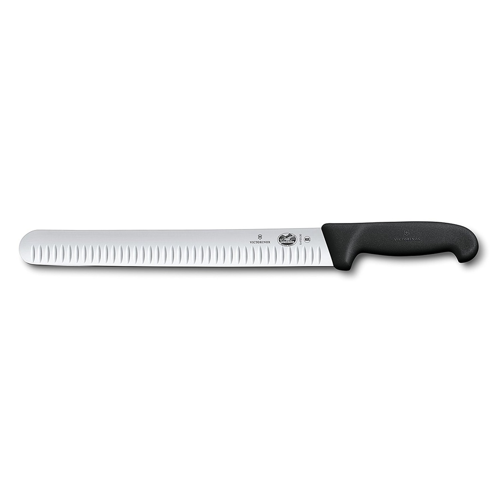 Victorinox 12 Inch Fibrox Pro Slicing Knife with Granton Blade | USA ...